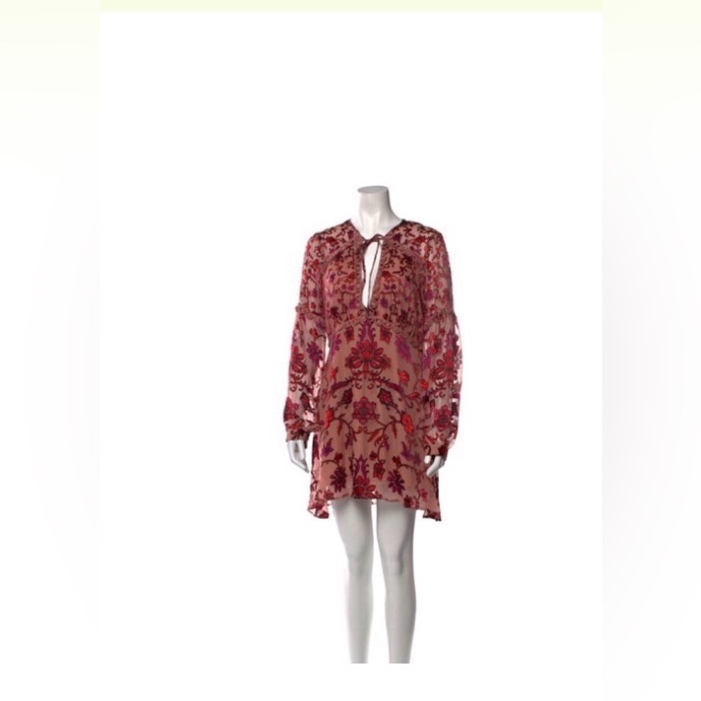 For Love and Lemons Saffron Mini Dress Women's Large‎ Preowned excellent cond